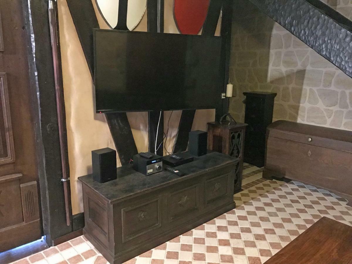 Ferienwohnung Wachstube Mit 3 Schlafraeumen Im Rittergut Leppersdorf Wachau Esterno foto